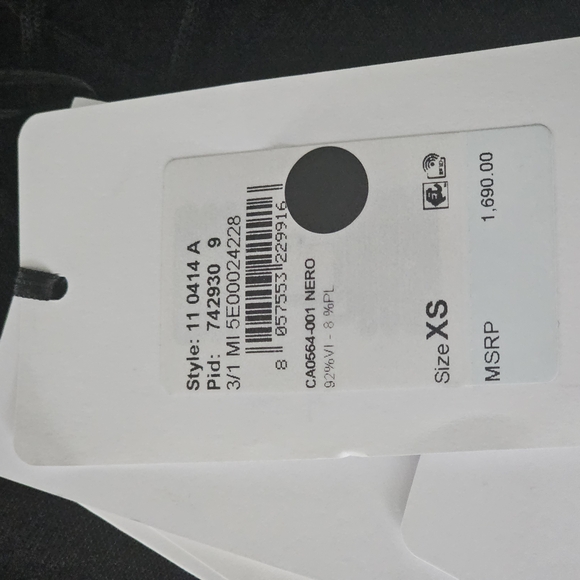 Black XS Garment - Picture 1 of 2